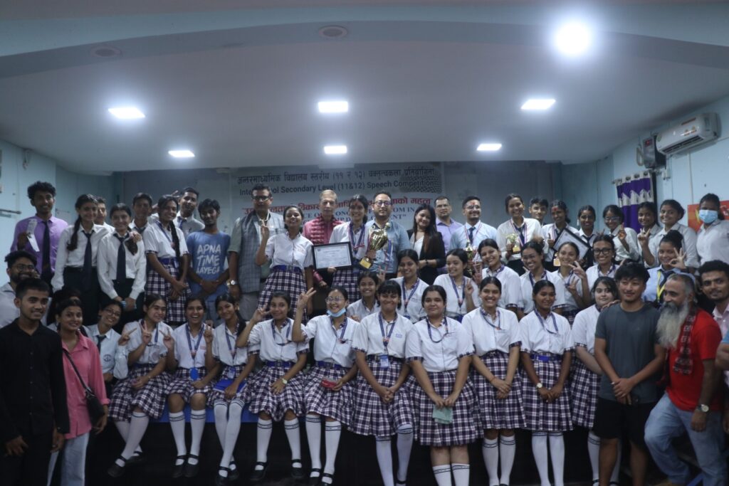 Inter School Secondary Level Speech Competition