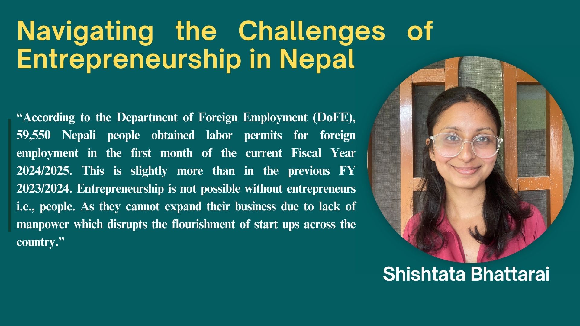Read more about the article Navigating the Challenges of Entrepreneurship in Nepal